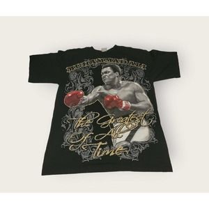 Muhammad Ali T Shirt Large All Over Print New Rizon The Greatest of All Time